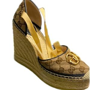Authentic Gucci espadrilles